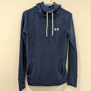*3/$25* Women's Under Armour Blue Cowl Neck Pullover Sweatshirt - Size XS